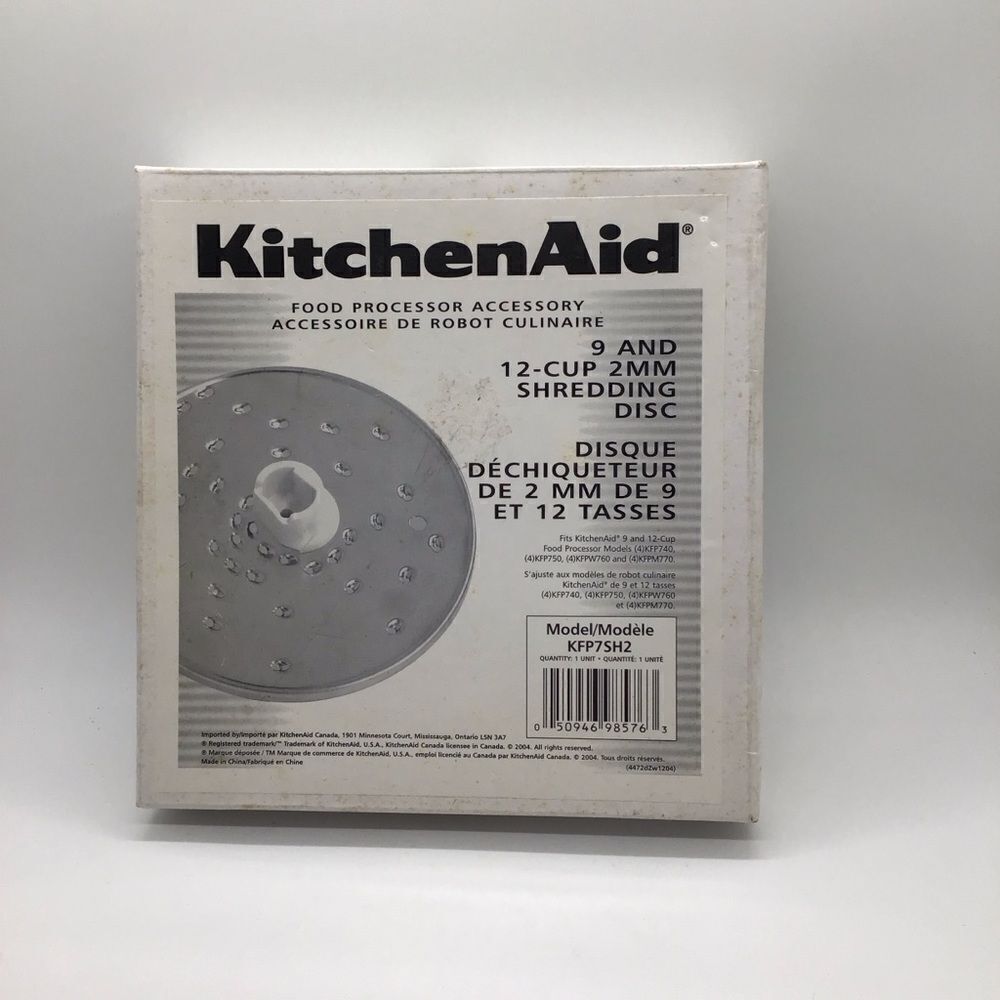 KitchenAid Food Processor Shredding Disc